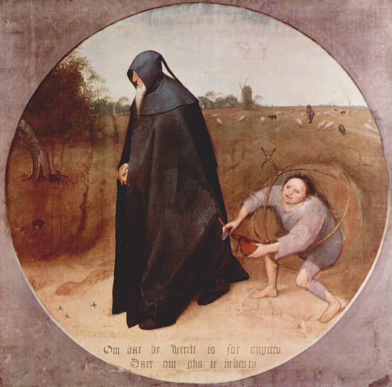 Pieter Bruegel the Elder Misanthrope china oil painting image